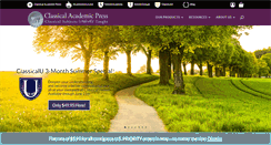 Desktop Screenshot of classicalacademicpress.com
